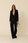 Black Cutout Blazer