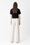 Wide-Leg Cotton Pants