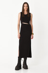 Black Cutout Maxi Dress