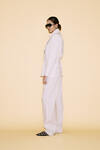 Beige Wide-Leg Pants - SS24