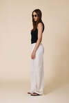 Black Double One Shoulder Top - SS25