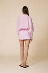 Rose Lightweight Wrap Dress With Long Sleeves And Waist Tie - SS25