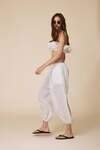 Lightweight White Linen Pants - SS25