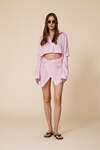 Rose Versatile Linen Shirt - SS25