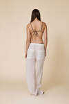 Elastic Waist Linen Trousers - SS25
