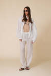 Elastic Waist Linen Trousers - SS25