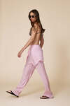 Elastic Waist Rose Linen Trousers - SS25