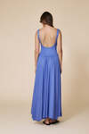 Backless Indigo Maxi Dress - SS25