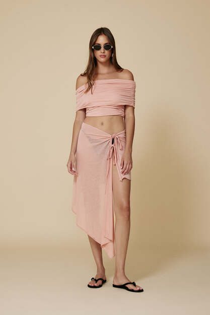 Rose Off-Shoulder Top