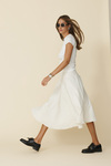 White Midi Skirt