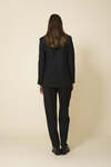 Black Pants With Waist Detail - FW25
