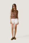 Cotton Brown Top - SS26