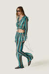Fluid silk-viscose pants crafted -Limited Edition