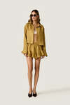 Relaxed-Fit Shirt with Adjustable Drawstring Hem