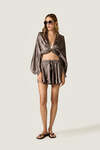 Silk Shorts with Fluid Silhouette