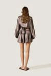 Silk Shorts with Fluid Silhouette
