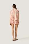 Orange Striped Shirt