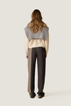 Dark and Light Brown Contrast Trousers