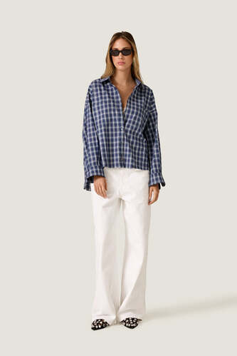Relaxed Check Shirt - PNK Casual