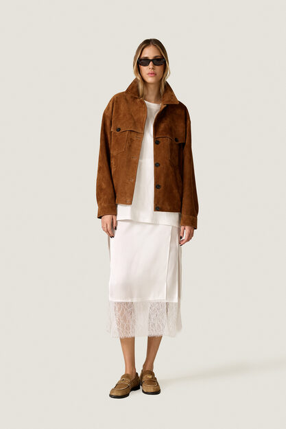 Brown Suede Jacket